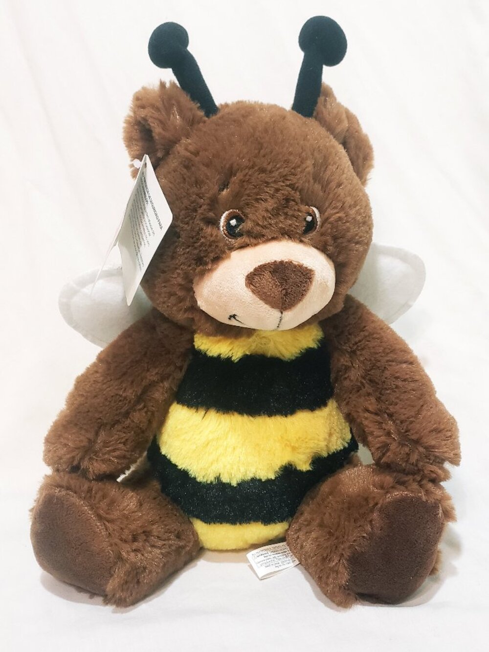 Teddy Bear Bee Plush Stuffed Animal 11" No Candy 2017 Beatrice